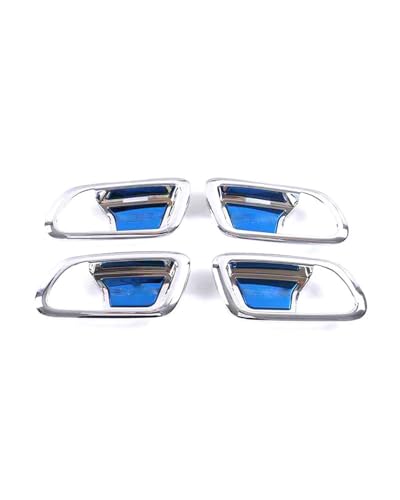 HGYFS5 Scratch Protection FÜR Grand Cherokee 2017 - Einloch Türgriffabdeckung Mit Kratzschutz - Schutzfolie Für Türschalen Dekoration Anti-Scratch Covers(Inner door bowl-silver) von HGYFS5