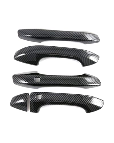 HGYFS5 Scratch Protection FÜR Kia ProCeed CD 2018-2021 Lochloser Doppel-Smart-Türgriff mit Außenschalenabdeckung Kratzfeste Schutzfolie Anti-Scratch Covers(Carbonfaser-Muster) von HGYFS5