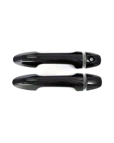 HGYFS5 Scratch Protection FÜR Toyota RAV4 XA40 2013-2018 - Türgriffabdeckung Mit Einzelloch, Armlehnen-Schutz Und Kratzschutz Anti-Scratch Covers(2 doors matte black) von HGYFS5