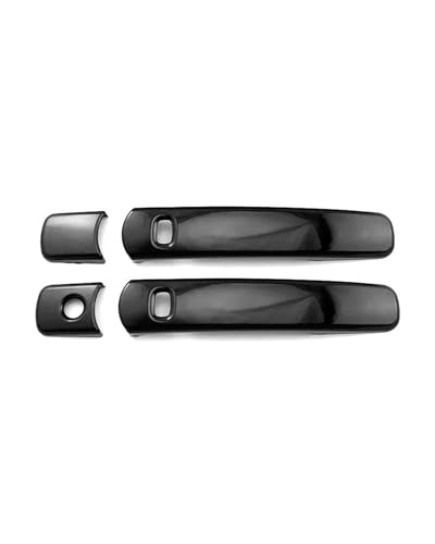 HGYFS5 Scratch Protection FÜR X-Trail T31 2008-2013 Einloch-Doppelt Intelligente Türgriffabdeckung Kratzfester Schutz für Griffmulde und Handlesatz Anti-Scratch Covers(2 doors bright black) von HGYFS5