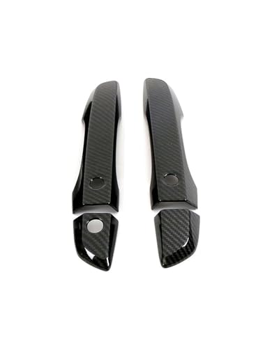 HGYFS5 Scratch Protection Für Greiz 2019-2024 Türgriff Chromblende Mit Kratzschutzfolie Für Automobil-Designgriffschalen Anti-Scratch Covers(2 doors-For smart carbon fiber*4) von HGYFS5