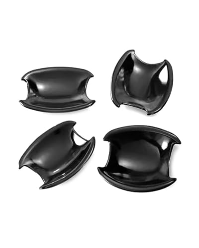 HGYFS5 Scratch Protection Für Hyundai Accent RB 2011-2018 Einloch-Türgriffabdeckung Außenbereich Kratzfeste Schutzfolienzuschnitte Anti-Scratch Covers(Small door bowl bright black) von HGYFS5