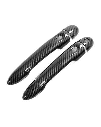 HGYFS5 Scratch Protection Für Latitude 2011-2015 Türgriff Mit Einem Loch & Schalen-Schutz, Kratzschutz-Set Anti-Scratch Covers(2 doors dual smart carbon fiber) von HGYFS5