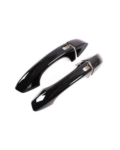 HGYFS5 Scratch Protection Für SEAT Alhambra 7N 2011-2020 Lochloser Dual Smart Türgriff Mit Dekorationsrahmen Und Schalenzieher Kratzschutz Schutzfolie Anti-Scratch Covers(2 doors bright black) von HGYFS5