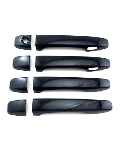HGYFS5 Scratch Protection Für Subaru WRX 2014-2020 Einloch Zweifach Intelligente Türgriffdekorschale Karosserie-Dekoration Kratzschutz Umbausatz Anti-Scratch Covers(Bright black) von HGYFS5