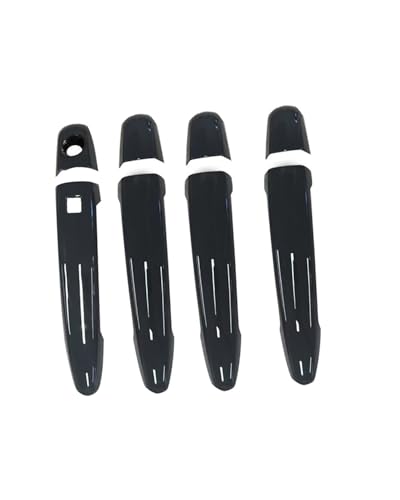 HGYFS5 Scratch Protection Für Toyota Previa XR50 2007-2019 1-fach Intelligente Türgriffschutzfolie Anti-Scratch Covers(Bright black) von HGYFS5