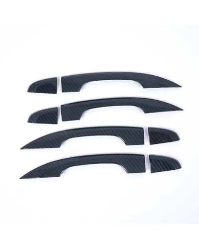 HGYFS5 Scratch Protection Kompatibel Mit Accord 2018-2022 Türgriff Zierrahmen Außendekorationsabdeckung Für Griffschalenschutz Anti-Scratch Covers(Handle-carbon fiber) von HGYFS5