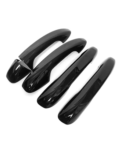 HGYFS5 Scratch Protection Kompatibel Mit Benz GLA GLB GLC GLE 2016-2021 Vollumhüllender Fahrertürgriff Links Türschalenzuggriff Zubehör Anti-Scratch Covers(Bright black) von HGYFS5