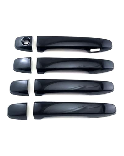 HGYFS5 Scratch Protection Kompatibel Mit Für Subaru Forester 2013-2018 Einloch 1-Intelligente Türgriffdekorschale Mit Karosseriegriffleiste Kratzschutz-Set Anti-Scratch Covers(Bright black) von HGYFS5