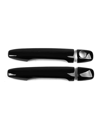 HGYFS5 Scratch Protection Kompatibel Mit Für Subaru Outback 2014-2021 Einloch Türgriffschalen-Dekoration Kratzschutz Umbausatz Für Karosseriegriffe Anti-Scratch Covers(2 doors bright black) von HGYFS5