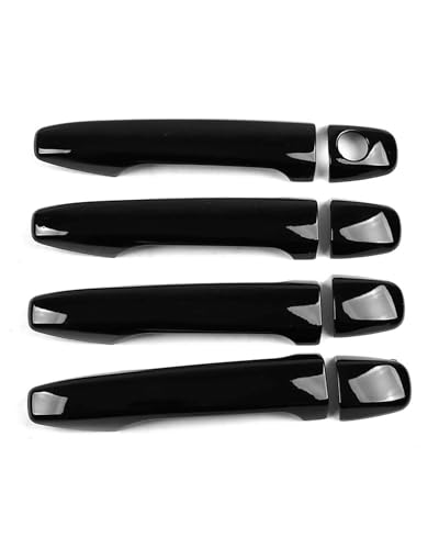 HGYFS5 Scratch Protection Kompatibel Mit Für Subaru Outback 2014-2021 Einloch Türgriffschalen-Dekoration Kratzschutz Umbausatz Für Karosseriegriffe Anti-Scratch Covers(Bright black) von HGYFS5