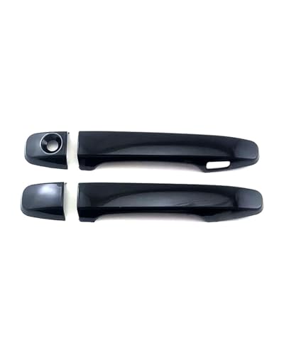 HGYFS5 Scratch Protection Kompatibel Mit Für Subaru WRX 2014-2020 Einloch 1-Intelligente Türgriffdekorschale Karosserie-Dekoration Kratzschutz Umbausatz Anti-Scratch Covers(2 doors bright black) von HGYFS5