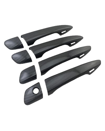 HGYFS5 Scratch Protection Kompatibel Mit Lexus ES XV GS AL RX ES 2012-2018 Linkslenker Einloch Türgriff-Schalen-Zubehör Anti-Scratch Covers(4 smart carbon fiber pattern) von HGYFS5