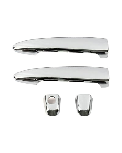 HGYFS5 Scratch Protection Kompatibel Mit Lexus GS350 GS430 GS450h GS460 2005-2011 Einloch Türgriff Ersatz Türschalenzuggriff Zubehör Anti-Scratch Covers(2 doors electroplated) von HGYFS5
