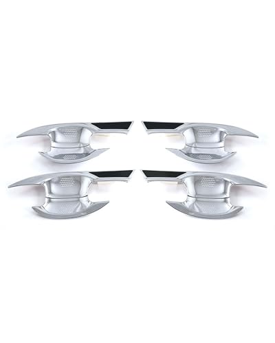 HGYFS5 Scratch Protection Kompatibel Mit Lexus RZ 2023-2024 Türgriff-Schalenzieher Mit Dekorleisten Kratzschutz Umbausatz Anti-Scratch Covers(Door bowl plating) von HGYFS5