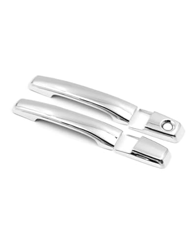 HGYFS5 Scratch Protection Kompatibel Mit Pajero 2007-2020 V80 V83 V87 V90 V93 V95 V97 Einloch Türgriff Zierrahmen Außenkratzschutz Abdeckung Anti-Scratch Covers(2 doors electroplated) von HGYFS5
