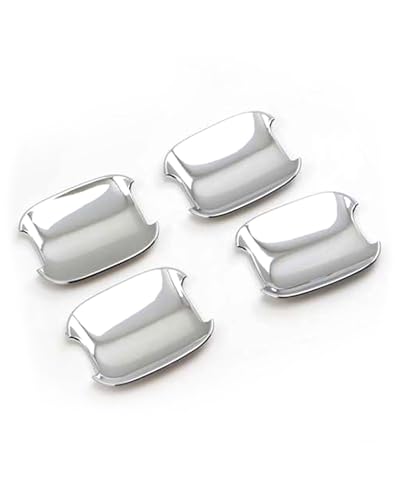 HGYFS5 Scratch Protection Kompatibel Mit Q7 2016-2022 Türgriffabdeckung 4-Smart Ohne Bohrung Kratzschutz Zubehör Anti-Scratch Covers(Door bowl plating) von HGYFS5