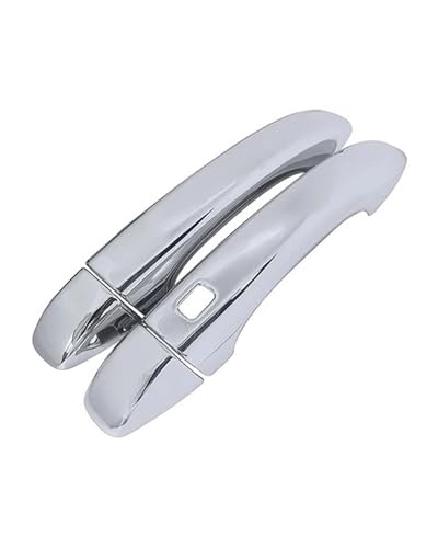 HGYFS5 Scratch Protection Kompatibel Mit Scenic MK4 J9 2017-2022 Lochloser 1-Smart Türgriff Mit Schalenzieher Dekorations-Zubehör Kratzschutz-Set Anti-Scratch Covers(2 doors electroplated) von HGYFS5