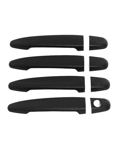 HGYFS5 Scratch Protection Kompatibel Mit Toyota Premio T260 2008-2016 Einloch Türgriffdekorschale Kratzschutz Zubehör Für Karosseriegriffe Anti-Scratch Covers(Matte black) von HGYFS5