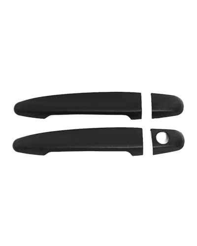 HGYFS5 Scratch Protection Kompatibel Mit Toyota Previa XR50 2007-2019 Türgriffschutzfolie Mit Einzelloch Kratzschutz Für Türschalen-Zubehör Anti-Scratch Covers(2 doors matte black) von HGYFS5