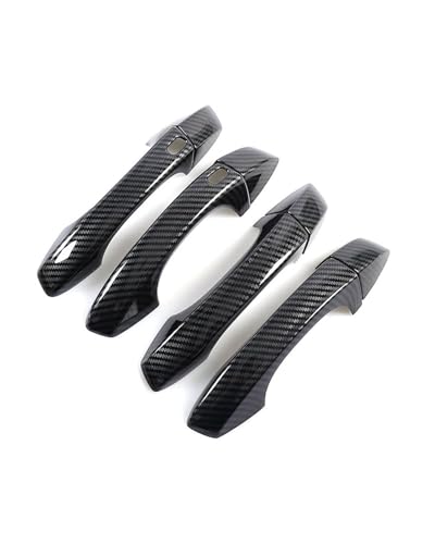 HGYFS5 Scratch Protection Kratzfester Schutzfilm Für Türgriff Ohne Loch – Für SEAT Ateca 2016-2020 Anti-Scratch Covers(2 smart carbon fiber) von HGYFS5
