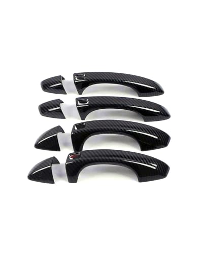 HGYFS5 Scratch Protection Kratzfester Schutzfilm Für Türgriff Ohne Loch – Für SEAT Ateca 2016-2020 Anti-Scratch Covers(4 smart carbon fiber) von HGYFS5