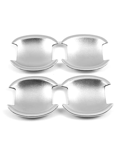 HGYFS5 Scratch Protection Kratzfester Türgriffrahmen Für Latio N17 2012-2016 Außenabdeckung Mit Doppelsensor Und Einzellochdesign Anti-Scratch Covers(Small door bowl plating) von HGYFS5