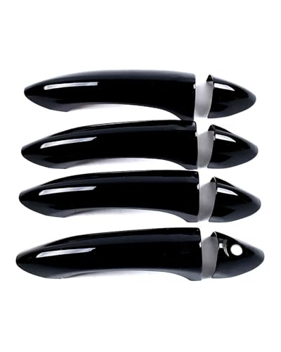 HGYFS5 Scratch Protection Kratzschutz-Abdeckung für Buick Regal 2018-2023 Türgriffleiste mit Einzelloch-Design Außentürschutz-Set Anti-Scratch Covers(Bright black) von HGYFS5