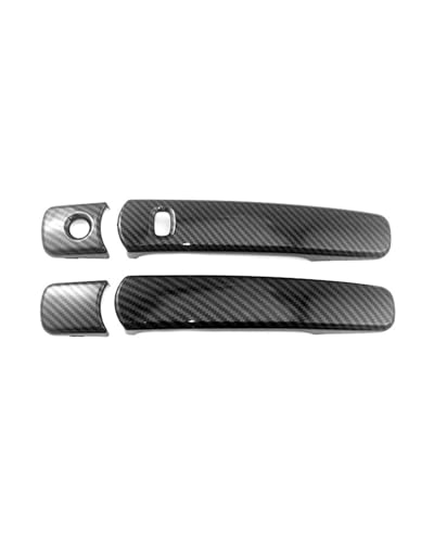 HGYFS5 Scratch Protection Kratzschutzfolie für Infiniti G35 Coupe CV35 2003-2007 1-Smart-Türgriffabdeckung mit Einzelloch, Autotürschutz-Zubehör(2 doors carbon fiber pattern) von HGYFS5
