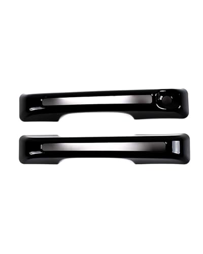 HGYFS5 Scratch Protection Kratzschutzset Für Türgriff Und Schale Mit Einzelloch Ford Maverick 2022 Anti-Scratch Covers(2 doors bright black) von HGYFS5
