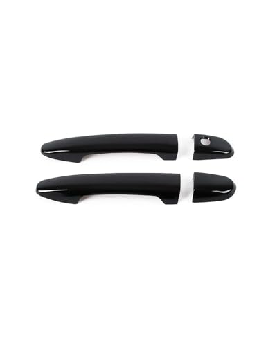 HGYFS5 Scratch Protection Kratzschutzset Für Türgriff Und Schale Mit Einzelloch MX5 MX-5 ND 2016-2024 (Zweitürer Version, Rechtslenker) Anti-Scratch Covers(Bright black) von HGYFS5