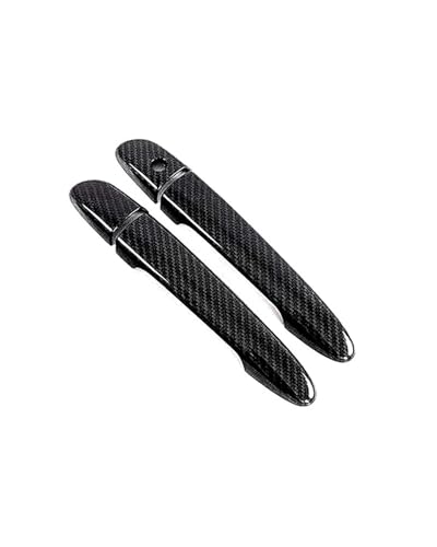 HGYFS5 Scratch Protection Kratzschutzset Für Türgriff Und Schale Mit Einzelloch MX5 MX-5 ND 2016-2024 (Zweitürer Version, Rechtslenker) Anti-Scratch Covers(Carbonfaser-Muster) von HGYFS5