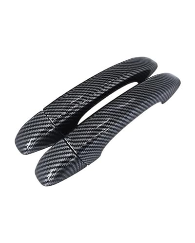 HGYFS5 Scratch Protection Kratzschutzset Für Türgriff Und Schale Ohne Loch Megane MK4 2017-2024 Anti-Scratch Covers(2 doors carbon fiber pattern) von HGYFS5