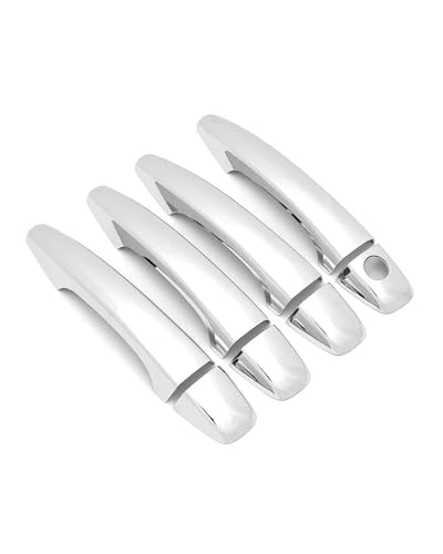 HGYFS5 Scratch Protection Kratzschutzset Für Türgriff Und Schale Peugeot 301 2017-2022 Anti-Scratch Covers(Handle-silver) von HGYFS5