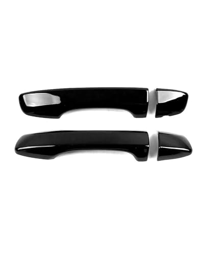 HGYFS5 Scratch Protection Löcherfreier Türgriffschutz Für T-Cross 2019-2022 Chromleisten-Set Zur Kratzprävention Für Türschalenmodifikation Anti-Scratch Covers(2 doors bright black) von HGYFS5