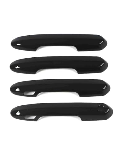 HGYFS5 Scratch Protection Türgriff-Schutzfolie passend für Toyota Crown Kluger 2021-2024, kratzfeste Abdeckung für Außentürschalen(Bright black) von HGYFS5