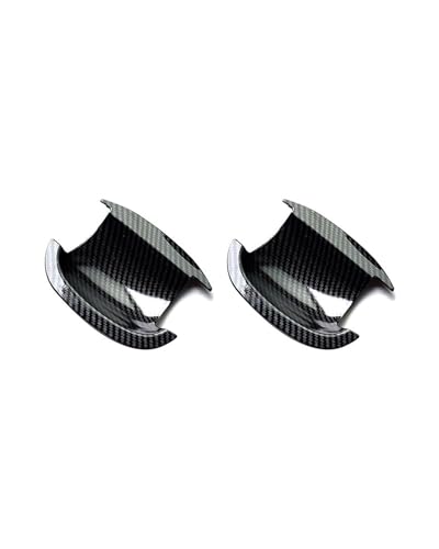 HGYFS5 Scratch Protection Türgriffabdeckung Für GTI Hatchback MK6 2010-2013, Kratzfester Schutzabdeckung Für Zweitürer(Small door bowl-carbon fiber*2) von HGYFS5