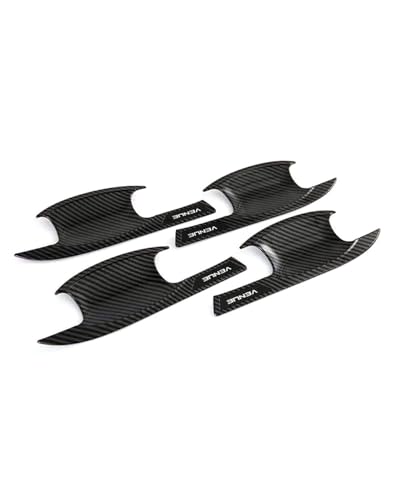 HGYFS5 Scratch Protection Türgriffabdeckung Für Hyundai Venue Kratzfester Upgradesatz Anti-Scratch Covers(Door Bowl-Electric Plating) von HGYFS5