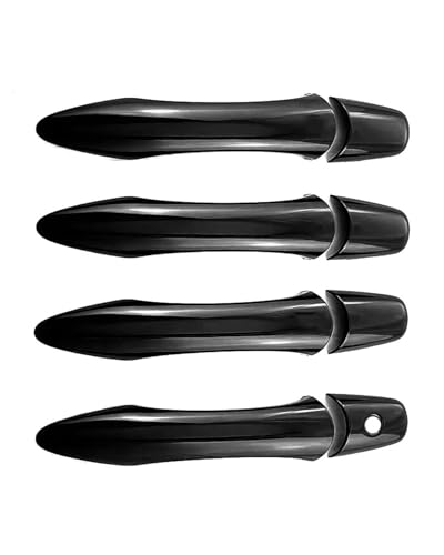 HGYFS5 Scratch Protection Türgriffabdeckung Für Infiniti QX56 QX80 Z62 2014-2024, Mit Einzelloch, Kratzfester Upgradesatz(Bright black) von HGYFS5