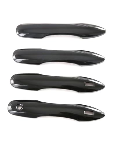HGYFS5 Scratch Protection Türgriffabdeckung Für Toyota Camry 8. Generation 2018, Kratzfester Schutzabdeckung(Handle-bright black) von HGYFS5