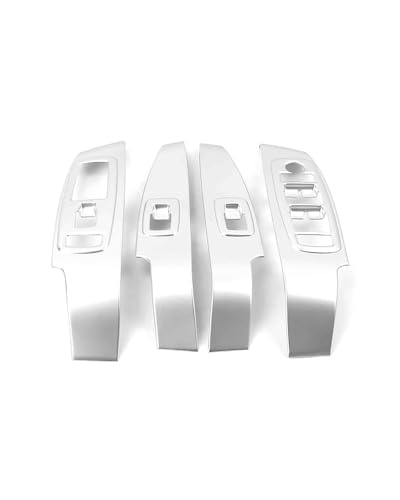 HGYFS5 Scratch Protection Türgriffabdeckung Und Türschalen-Schutz Für Cherokee 2014-2018, Innen- Und Außenzubehör(Armrests C-silver) von HGYFS5