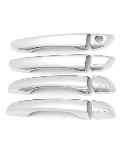 HGYFS5 Scratch Protection Türgriffabdeckung für Hyundai Solaris 2018-2022, mit Einzelloch, Upgradeset(Electroplating) von HGYFS5