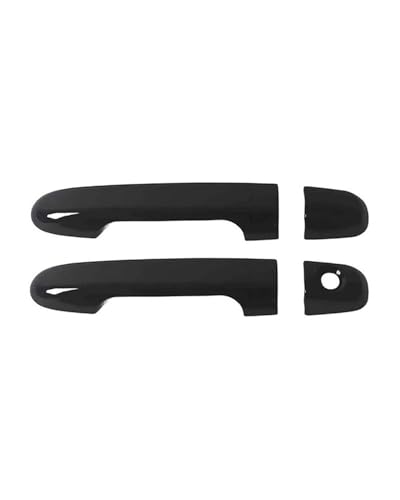 HGYFS5 Scratch Protection Türgriffrahmen-Schutz Mit Einzelloch Für Kia Forte 2009-2018 - Kratzfeste Außengriffabdeckung Mit Schutzfolie Anti-Scratch Covers(2 doors bright black) von HGYFS5
