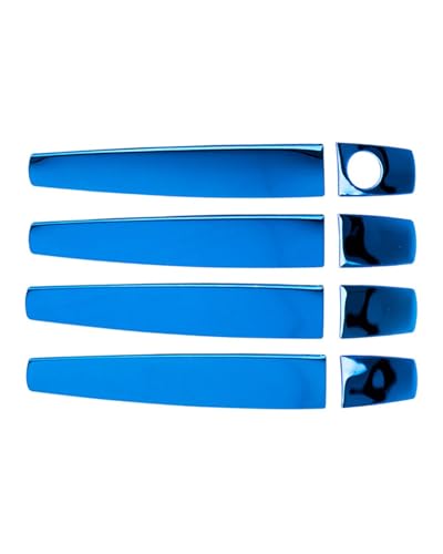 HGYFS5 Scratch Protection Türgriffschutz Mit Einzelloch Für Buick Regal 2009-2016 - Kratzfeste Außengriffabdeckung Mit Schutzfolie Anti-Scratch Covers(Blue titanium) von HGYFS5