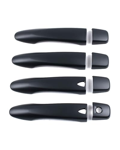 HGYFS5 Scratch Protection Türschalenabdeckung Doppelt Smart Einloch FÜR Aura E13 2021-2024 Kratzschutzdekorfolie(Matte black) von HGYFS5