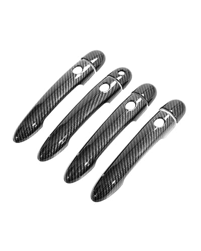 Scratch Protection Kompatibel Mit Clio MK3 2005-2012 Einloch 4-fach Intelligente Türgriffschalen-Dekoration Kratzschutz-Profi Umbausatz Mit 4D-Sicherheitssystem Anti-Scratch Covers(Carbonfaser-Muster) Scratch Protection Kompatibel Mit Clio MK3 2005-2012 Einloch 4-fach Intelligente Türgriffschalen-Dekoration Kratzschutz-Profi Umbausatz Mit 4D-Sicherheitssystem Anti-Scratch Covers(Carbonfaser-Muster) von HGYFS5