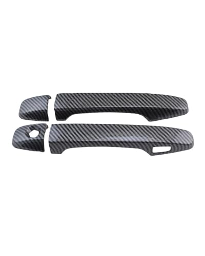 Scratch Protection Kompatibel Mit Für Subaru WRX 2014-2020 Einloch 1-Intelligente Türgriffdekorschale Karosserie-Dekoration Kratzschutz Umbausatz Anti-Scratch Covers(2 doors carbon fiber pattern) von HGYFS5