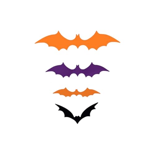 1 Set Fledermaus Deko, Wasserdichtes Pvc Halloween Fledermäuse, Wandaufkleber, Abziehbilder Schwarzes Klebstoffdekor Für Hallowen Partys & Home 1 Set Fledermaus Deko, Wasserdichtes Pvc Halloween Fledermäuse, Wandaufkleber, Abziehbilder Schwarzes Klebstoffdekor Für Hallowen Partys & Home von HGZHNAT