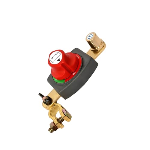 12 V 24 V Batterie Ausschalten Schalter Obere Post Batterie Trennung Schalter Isolator Brown Für Auto LKW LKW Trennung Mit von HGZHNAT