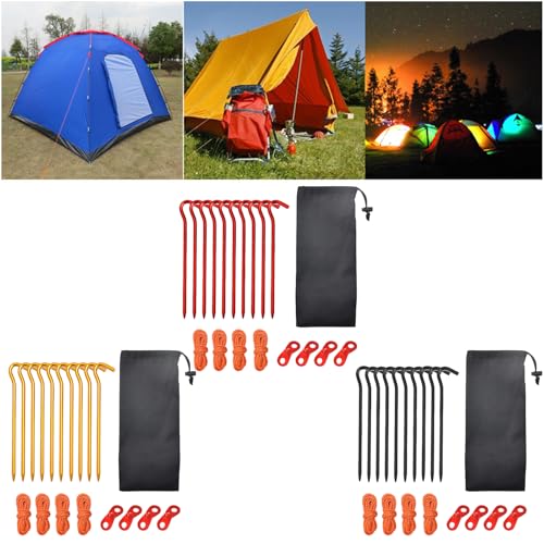 19Lots Winde Resistant Stakes Portables Zeltstifte Multifunktionale Strandzeltstifte Für Camping Und Outdoor Abenteuer von HGZHNAT